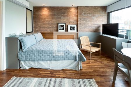 Studio de kitnet/studio para alugar com 1 quarto, 28m² em Itaim Bibi, São Paulo