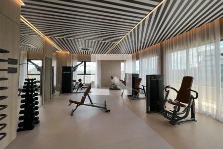 Studio para alugar com 28m², 1 quarto e sem vagaAcademia
