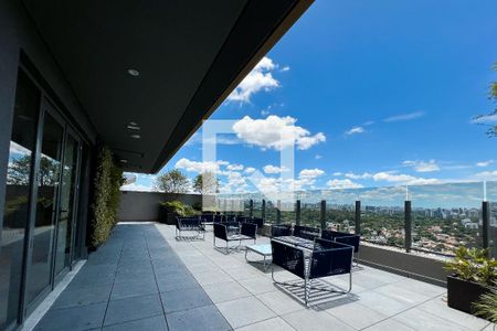 Studio para alugar com 28m², 1 quarto e sem vagaPiscina