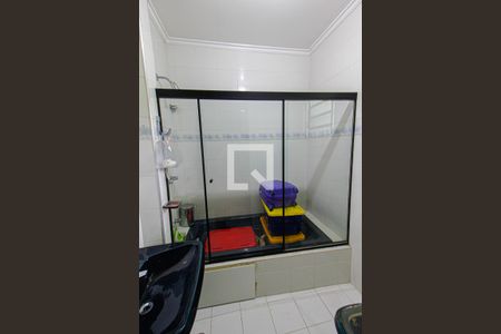 Banheiro da Suíte 1 de casa à venda com 5 quartos, 390m² em Jardim Jamaica, Santo André