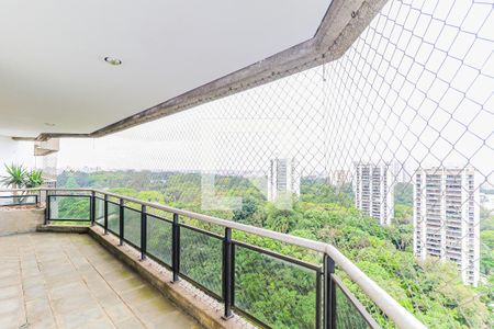 Varanda de apartamento para alugar com 4 quartos, 337m² em Santo Amaro, São Paulo