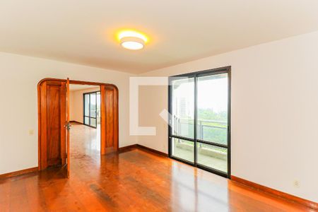 Sala de estar de apartamento para alugar com 4 quartos, 337m² em Santo Amaro, São Paulo