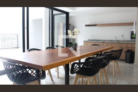 Área comum - Espaço Gourmet de kitnet/studio para alugar com 1 quarto, 26m² em Santana, São Paulo