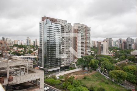 Vista da Sala de apartamento à venda com 1 quarto, 41m² em Vila Clementino, São Paulo