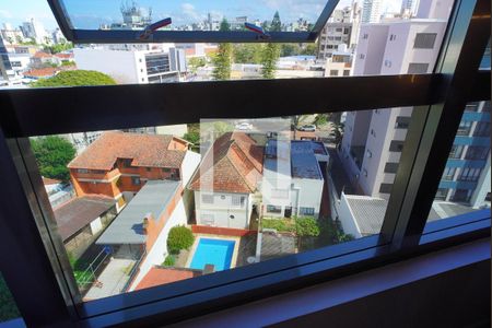 Sala - Viata de apartamento à venda com 2 quartos, 69m² em Petrópolis, Porto Alegre
