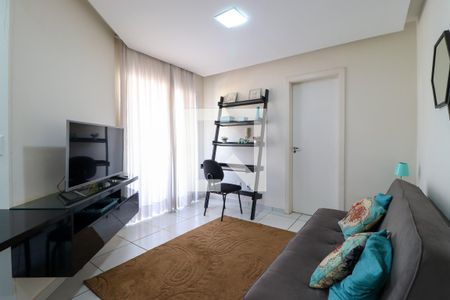 Sala de apartamento para alugar com 1 quarto, 42m² em Vila Seixas, Ribeirão Preto