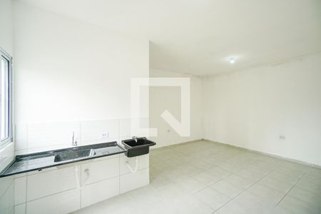 Sala quarto e cozinha de kitnet/studio para alugar com 1 quarto, 24m² em Vila Aricanduva, São Paulo