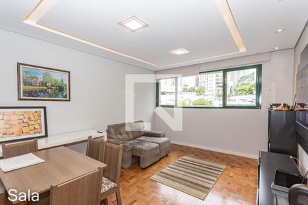 Sala de apartamento à venda com 3 quartos, 95m² em Paraíso, São Paulo