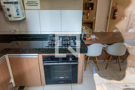 Apartamento para alugar com 49m², 2 quartos e 1 vagaÁrea comum - Salão de festas