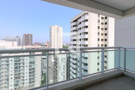 Varanda da Sala de apartamento à venda com 1 quarto, 46m² em Jardim Santo Amaro, São Paulo