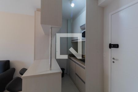 Cozinha de apartamento para alugar com 1 quarto, 37m² em Panamby, São Paulo