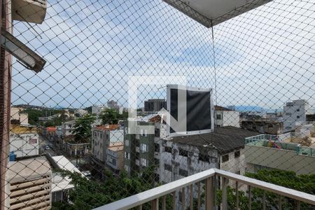 Vista da Sala de apartamento à venda com 3 quartos, 86m² em Maracanã, Rio de Janeiro