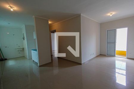 Sala/Cozinha de apartamento à venda com 2 quartos, 90m² em Vila Camilópolis, Santo André