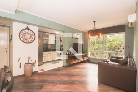 Sala de apartamento à venda com 3 quartos, 80m² em Jardim Carvalho, Porto Alegre