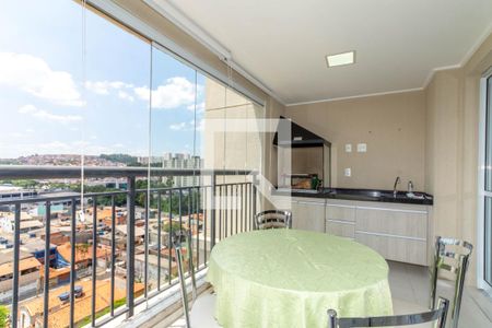 Varanda gourmet de apartamento à venda com 2 quartos, 86m² em Jardim Flor da Montanha, Guarulhos