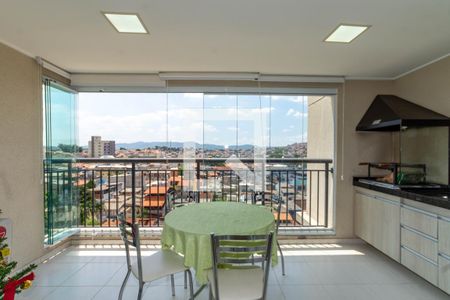 Varanda gourmet de apartamento à venda com 2 quartos, 86m² em Jardim Flor da Montanha, Guarulhos