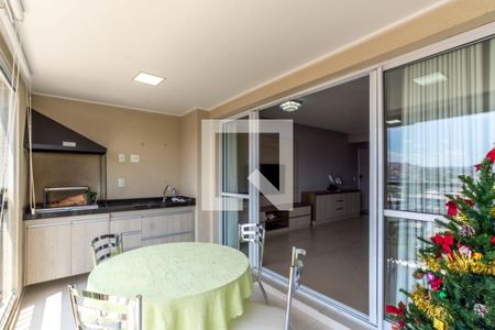 Varanda gourmet de apartamento à venda com 2 quartos, 86m² em Jardim Flor da Montanha, Guarulhos