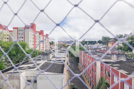 Vista da Sala de apartamento para alugar com 2 quartos, 55m² em Vila Lutécia, Santo André