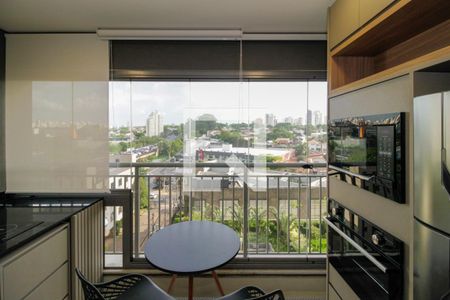 Studio para alugar com 27m², 1 quarto e sem vagaVaranda gourmet
