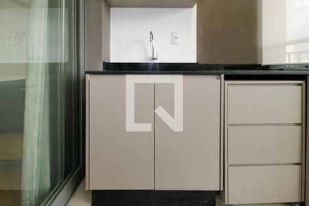 Studio para alugar com 27m², 1 quarto e sem vagaVaranda gourmet - Armários