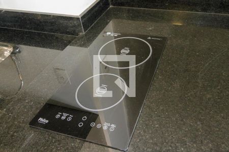 Studio para alugar com 27m², 1 quarto e sem vagaVaranda gourmet - Cooktop