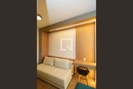 Studio para alugar com 27m², 1 quarto e sem vagaSala/Quarto