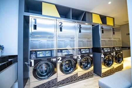 Studio para alugar com 27m², 1 quarto e sem vagaLavanderia