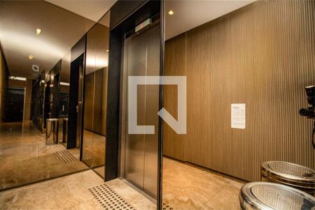 Studio para alugar com 27m², 1 quarto e sem vagaHall social - Elevadores