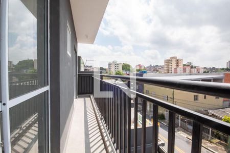 Sacada da Sala de apartamento para alugar com 1 quarto, 36m² em Km 18, Osasco