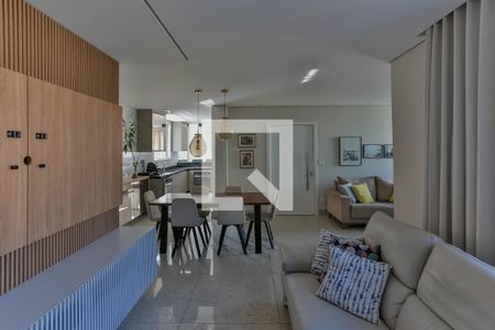 Sala de apartamento para alugar com 4 quartos, 150m² em Castelo, Belo Horizonte