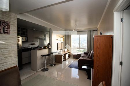 Sala de apartamento à venda com 3 quartos, 75m² em Partenon, Porto Alegre