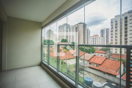 Varanda de apartamento para alugar com 1 quarto, 35m² em Vila Monte Alegre, São Paulo