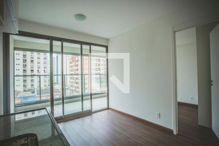 Sala/Cozinha de apartamento para alugar com 1 quarto, 35m² em Vila Monte Alegre, São Paulo