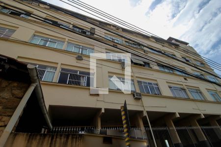 Fachada do Prédio de kitnet/studio para alugar com 1 quarto, 16m² em Santa Teresa, Rio de Janeiro