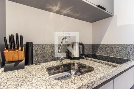 Cozinha - Pia de kitnet/studio para alugar com 1 quarto, 28m² em Bela Vista, São Paulo