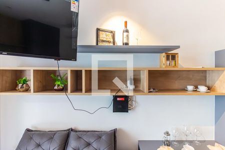Studio - Detalhe  de kitnet/studio para alugar com 1 quarto, 28m² em Bela Vista, São Paulo