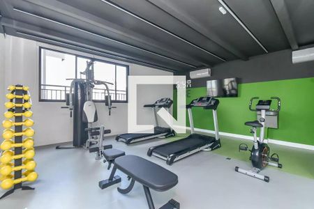 Studio para alugar com 28m², 1 quarto e sem vagaÁrea Comum - Academia