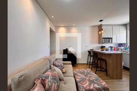 Sala de apartamento à venda com 2 quartos, 108m² em Vila Pinheirinho, Santo André