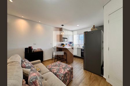 Sala de apartamento à venda com 2 quartos, 108m² em Vila Pinheirinho, Santo André