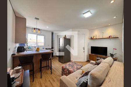 Sala de apartamento à venda com 2 quartos, 108m² em Vila Pinheirinho, Santo André