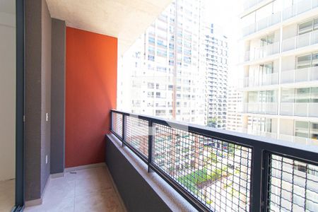 Studio para alugar com 24m², 1 quarto e sem vagaVaranda