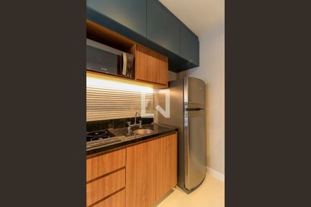 Studio para alugar com 31m², 1 quarto e sem vaga Studio para alugar com 31m², 1 quarto e sem vagaCozinha
