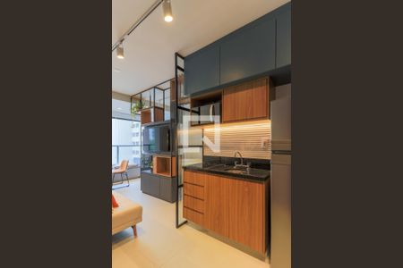 Studio para alugar com 31m², 1 quarto e sem vaga Studio para alugar com 31m², 1 quarto e sem vagaCozinha