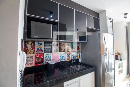 Cozinha de kitnet/studio à venda com 1 quarto, 40m² em Vila Cordeiro, São Paulo