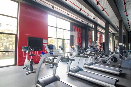 Studio para alugar com 30m², 1 quarto e 1 vaga Studio para alugar com 30m², 1 quarto e 1 vagaÁrea comum - Academia