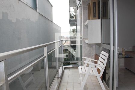 Varanda da Sala de apartamento à venda com 4 quartos, 140m² em Humaitá, Rio de Janeiro