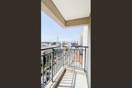 Varanda Sala - Sala de Jantar de apartamento para alugar com 2 quartos, 55m² em Jardim, Santo André