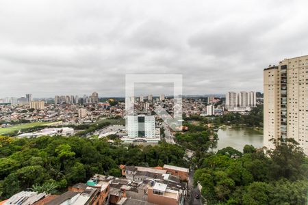 Vista da Sala de apartamento à venda com 1 quarto, 42m² em Jardim Tupanci, Barueri