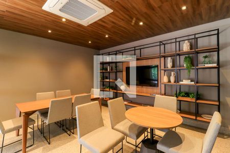 Studio à venda com 25m², 1 quarto e sem vagaÁrea comum - Salão de festas