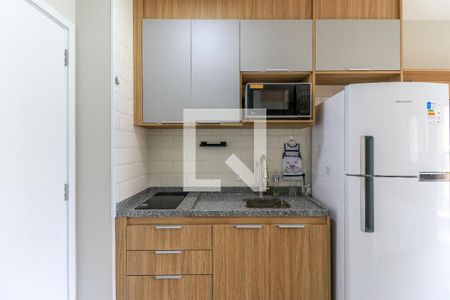 Studio à venda com 25m², 1 quarto e sem vagaCozinha